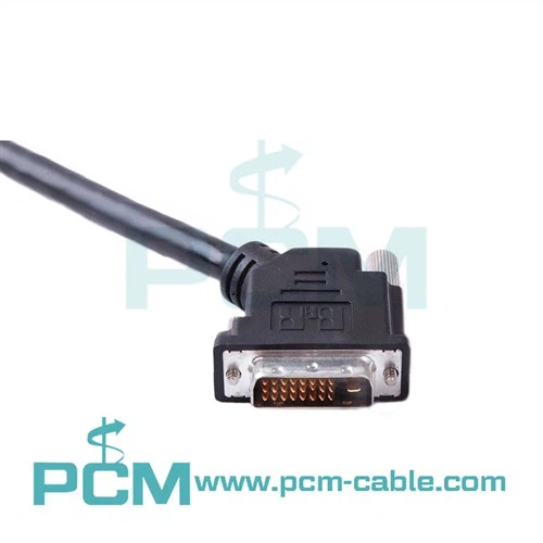 مونتاژ کابل DVI با زاویه 45 درجه