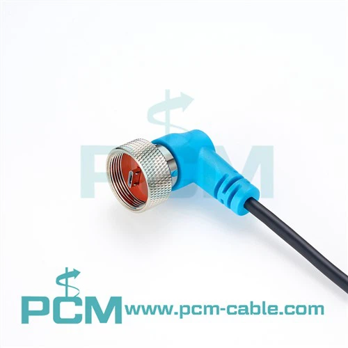 کابل Micro USB 90 درجه زاویه دار ضد آب