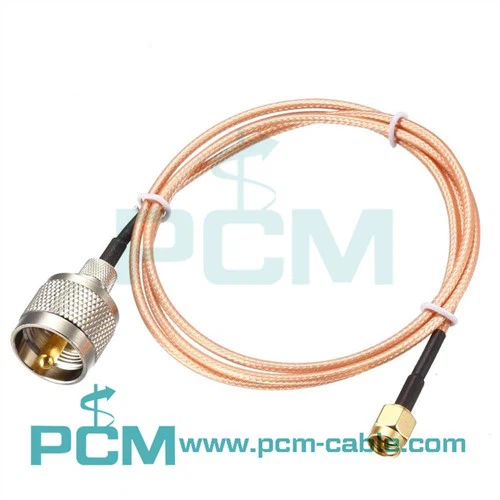 کابل کواکسیال کواکسیال SMA Male به UHF PL 259 نر RG316 RF