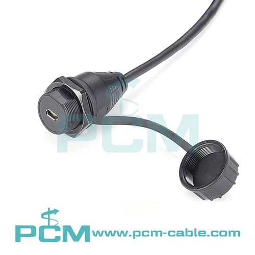 کانکتور USB ضد آب Micro B Female