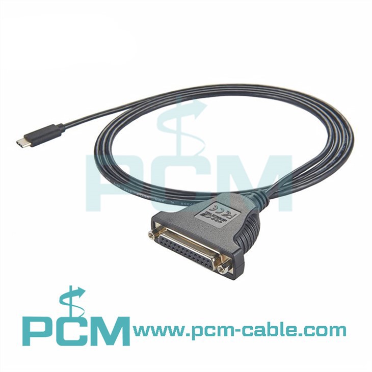 کابل چاپگر USB3.1 C به موازی