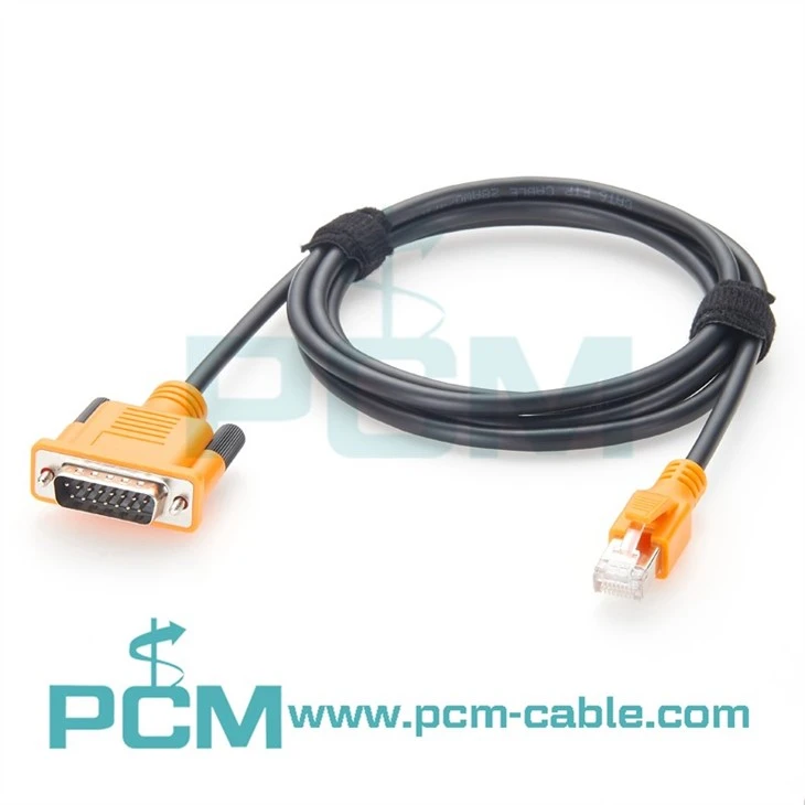 Cisco E1 ISDN PRI DB15 to RJ45 Cable 72-1225-01 CAB-E1-PRI