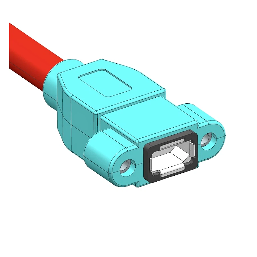 IX industrial Connector Inline Jack 1 IX industrial Connector Inline Jack 1