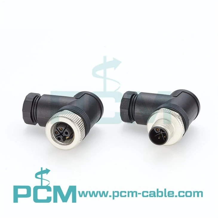 Micro-Change M12 Power Connector L-Code