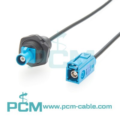 کابل پسوند پانل Fakra با استفاده از کابل RG174